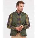 Barbour Quilted Waistcoat Zip-In Liner Olive/Classic