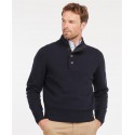 Barbour Patch Half Zip Sweater Navy