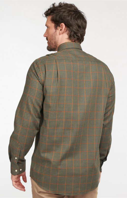 Barbour Henderson Thermo Weave Shirt Olive