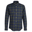 Barbour Helmside Tailored Shirt Olive night